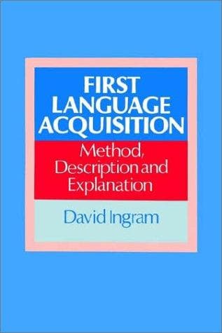 Tapa de First language acquisition