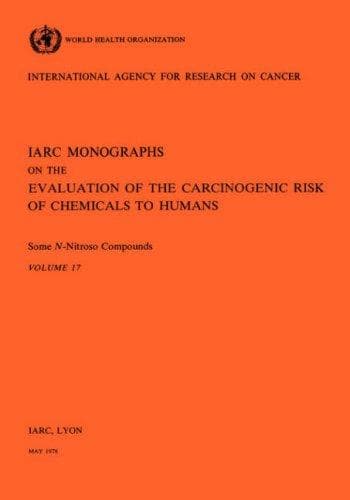 Tapa de Vol 17 IARC Monographs