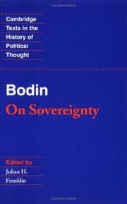 Tapa de On sovereignty