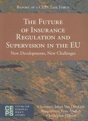 Tapa de Future of Insurance Regulation and Supervision in the EU