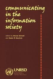 Tapa de Communicating in the information society