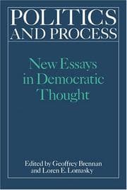 Tapa de Politics and process