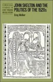 Tapa de John Skelton and the politics of the 1520s