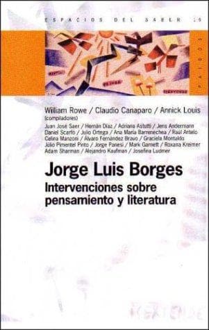 Tapa de Jorge Luis Borges