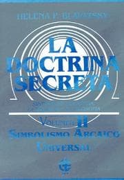 Tapa de La Doctrina Secreta. Vol II. Simbolismo arcaico universal