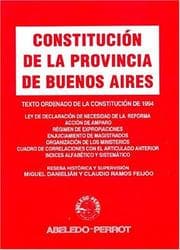 Tapa de Constitución de la Provincia de Buenos Aires