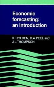Tapa de Economic forecasting