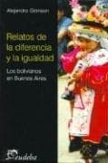 Tapa de Relatos de La Diferencia y La Igualdad