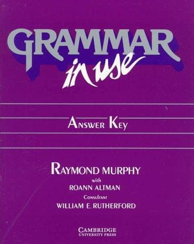 Tapa de Grammar in use