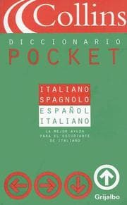 Tapa de Diccionario Pocket Italiano - Español