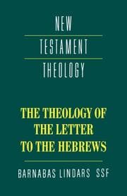 Tapa de The theology of the letter to the Hebrews