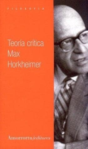 Tapa de Teoria Critica