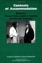 Tapa de Contexts of accommodation