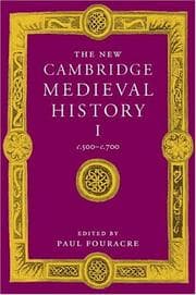 Tapa de The New Cambridge Medieval History, Vol. 1