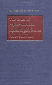Tapa de The costs of regime survival