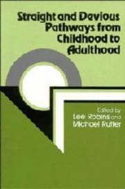 Tapa de Straight and devious pathways from childhood to adulthood