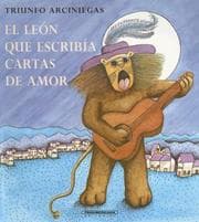 Tapa de El leon que escribia cartas de amor (Colección OA)