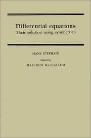 Tapa de Differential Equations