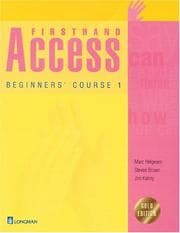 Tapa de Firsthand access