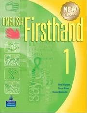 Tapa de English Firsthand 1 with Audio CD