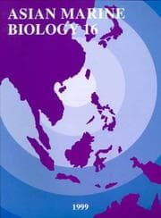 Tapa de Asian Marine Biology 16