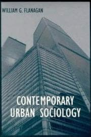 Tapa de Contemporary urban sociology
