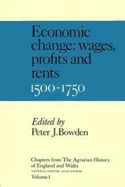 Tapa de Chapters from the Agrarian history of England and Wales, 1500-1750