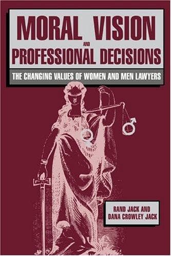 Tapa de Moral vision and professional decisions