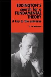 Tapa de Eddington's Search for a Fundamental Theory