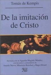 Tapa de De la imitación de Cristo