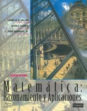Tapa de Matematica Razonamiento y Aplicaciones - 8 Edicio