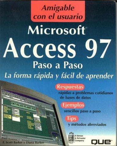 Tapa de MS Access 97 Paso a Paso