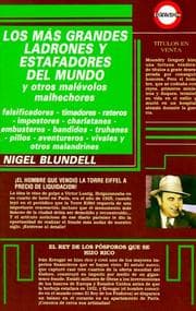 Tapa de Los más grandes ladrones y estafadores del mundo y otros malévolos malhechores