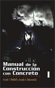 Tapa de Manual De Construccion Con Concreto 3e 2 T