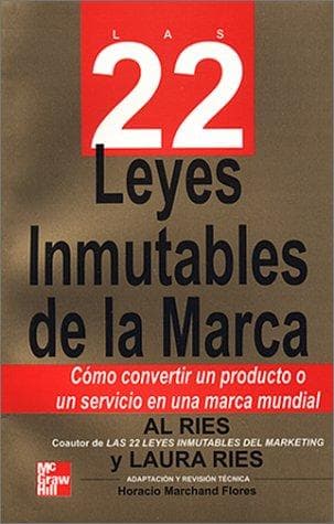 Tapa de Las 22 Leyes Inmutables de La Marca