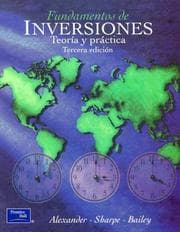 Tapa de Fundamentos de inversiones