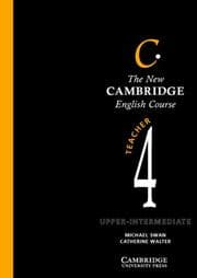 Tapa de New Cambridge English Course 4 Teacher's Book