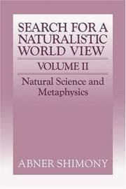 Tapa de Search for a naturalistic world view