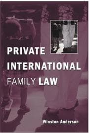 Tapa de Private International Family Law