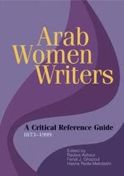 Tapa de Arab women writers