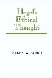 Tapa de Hegel's ethical thought