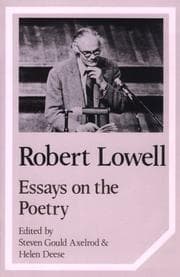 Tapa de Robert Lowell