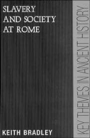 Tapa de Slavery and society at Rome
