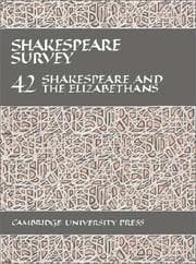 Tapa de Shakespeare Survey 42