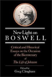 Tapa de New light on Boswell