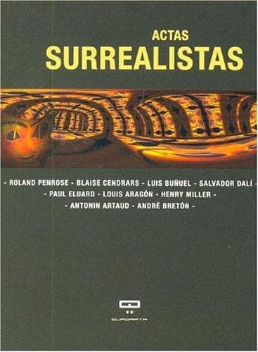 Tapa de Actas Surrealistas