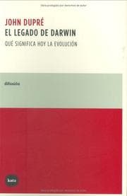Tapa de El legado de Darwin