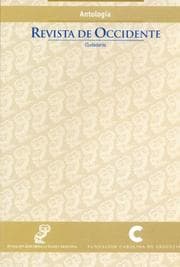 Tapa de Revista de Occidente - Antologia