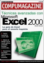 Tapa de MS Excel 2000 Tecnicas Avanzadas