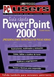 Tapa de PowerPoint 2000 Guia Rapida